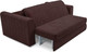 Миниатюра изображения товара Диван Mebel-Ars Аккордеон Барон №5 ППУ 180x200 (велюр шоколад HB-178//16)