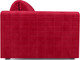 Миниатюра изображения товара Диван Mebel-Ars Аккордеон Барон №5 ППУ 180x200 (красный кордрой)