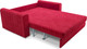 Миниатюра изображения товара Диван Mebel-Ars Аккордеон Барон №5 ППУ 180x200 (красный кордрой)
