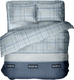 Миниатюра изображения товара Комплект постельного белья Блакiт Фланель Евро 70х70 Denim 4532 / 615104