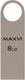 Миниатюра изображения товара USB flash накопитель Maxvi MK 8GB 2.0 (металлик/серебристый)
