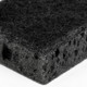 Миниатюра изображения товара Набор губок для мытья посуды Laima Square / 608648 (10шт, черный)