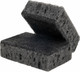 Миниатюра изображения товара Набор губок для мытья посуды Laima Square / 608648 (10шт, черный)