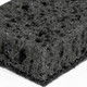 Миниатюра изображения товара Набор губок для мытья посуды Laima Square / 608648 (10шт, черный)
