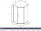 Миниатюра изображения товара Душевой уголок Alex Baitler AB 215-90 + поддон AB9017V-1