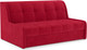 Миниатюра изображения товара Диван Mebel-Ars Аккордеон Барон №6 ППУ 120x200 (красный кордрой)