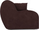 Миниатюра изображения товара Диван Mebel-Ars Аккордеон Барон ППУ 180x200 (велюр шоколад HB-178/16)