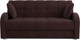 Миниатюра изображения товара Диван Mebel-Ars Аккордеон Барон ППУ 180x200 (велюр шоколад HB-178/16)