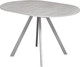 Миниатюра изображения товара Обеденный стол Древпром М156 Пралеска ДП1-02-11 (бетон метрополитан/металлик)