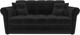 Миниатюра изображения товара Диван Mebel-Ars Аккордеон Гранд ППУ 180x200 (велюр черный НВ-178/17)