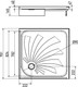 Миниатюра изображения товара Душевой уголок Alex Baitler AB1490X1 + поддон AB9017H-2