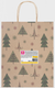 Миниатюра изображения товара Набор пакетов подарочных Золотая сказка Kraft Xmas Tree / 591959 (10шт)
