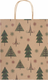 Миниатюра изображения товара Набор пакетов подарочных Золотая сказка Kraft Xmas Tree / 591959 (10шт)