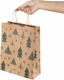 Миниатюра изображения товара Набор пакетов подарочных Золотая сказка Kraft Xmas Tree / 591959 (10шт)