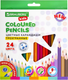 Миниатюра изображения товара Набор цветных карандашей Brauberg Kids New / 182002 (24цв)