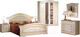 Миниатюра изображения товара Комплект мебели для спальни ФорестДекоГрупп Любава-4 (жемчуг)
