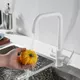 Миниатюра изображения товара Смеситель Shevanik S228C (белый)