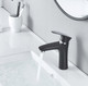 Миниатюра изображения товара Смеситель Shevanik S9801H (черный/хром)