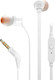 Миниатюра изображения товара Наушники JBL T110 / T110WHTAM (белый)