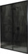 Миниатюра изображения товара Душевая дверь MaybahGlass 195x150 / MGD-1289-6 (графит матовый/черный)