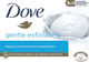 Миниатюра изображения товара Мыло твердое Dove Gentle Exfoliating Увлажняющее (135г)