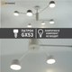 Миниатюра изображения товара Люстра Estares Gusta 6xGX53 R-780x300-WHITE-IP20