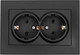Миниатюра изображения товара Розетка El-Bi Vega / 510-014830-907 (черный)