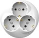 Миниатюра изображения товара Розетка El-Bi Zena / 500-005600-819 (белоснежный)