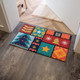 Миниатюра изображения товара Коврик грязезащитный Multy Home Lima mat 45x75cm / EU5000347 (Colorful Xmas)