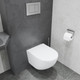 Миниатюра изображения товара Унитаз подвесной с инсталляцией Lauter Sulzdorf + GROHE Rapid SL 39504000 (белый с микролифтом)