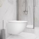 Миниатюра изображения товара Унитаз подвесной с инсталляцией Lauter Sulzdorf + GROHE Rapid SL 38772001 (белый с микролифтом)