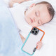Миниатюра изображения товара Чехол-накладка G-Case Для iPhone 16 Pro Max / 6601110761B (голубой/оранжевый)