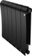 Миниатюра изображения товара Радиатор биметаллический Royal Thermo Infinity 500 Noir Sable (6 секций)