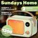 Миниатюра изображения товара Тепловентилятор Sundays Home TBD0604093001B (мятный)