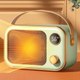 Миниатюра изображения товара Тепловентилятор Sundays Home TBD0604093001B (мятный)