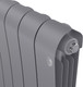 Миниатюра изображения товара Радиатор биметаллический Royal Thermo Infinity 500 Silver Satin (5 секций)