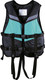 Миниатюра изображения товара Страховочный жилет Спортивные мастерские Посейдон SM-438 (р.52-56, черный/бирюзовый)