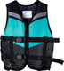 Миниатюра изображения товара Страховочный жилет Спортивные мастерские Посейдон SM-438 (р.40-44, черный/бирюзовый)