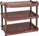 Миниатюра изображения товара Полка для обуви Полимербыт Комфорт / 4392302 (коричневый)