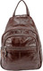 Миниатюра изображения товара Рюкзак Poshete 921-0168W-DBW (темно-коричневый)