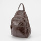 Миниатюра изображения товара Рюкзак Poshete 921-0168W-DBW (темно-коричневый)