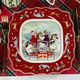 Миниатюра изображения товара Набор тарелок Lenardi Новый год 305-179 (6шт)