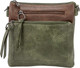 Миниатюра изображения товара Сумка Passo Avanti 855-2260-KDB (хаки/темно-коричневый)