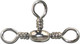 Миниатюра изображения товара Набор вертлюгов рыболовных Lucky John Pro Series Crossline Swivel / LJP5108-008 (10шт)