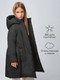 Миниатюра изображения товара Пальто детское Amarobaby Snuggly / AB-OD24-SNUGGLY29/09-122 (черный, р.122-128)