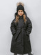 Миниатюра изображения товара Пальто детское Amarobaby Snuggly / AB-OD24-SNUGGLY29/09-128 (черный, р.128-134)