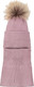 Миниатюра изображения товара Шапочка для малышей Amarobaby Pure Love Pompon / AB-OD24-PLPO16/27-54 (пудровый, р.54-56)