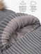 Миниатюра изображения товара Шапочка для малышей Amarobaby Pure Love Pompon / AB-OD24-PLPO16/11-50 (серый, р.50-52)