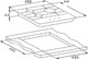 Миниатюра изображения товара Газовая варочная панель Weissgauff HG 430 BGH