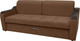 Миниатюра изображения товара Диван Сириус Лидер-3 ППУ (Eva 03 велюр светло-коричневый)